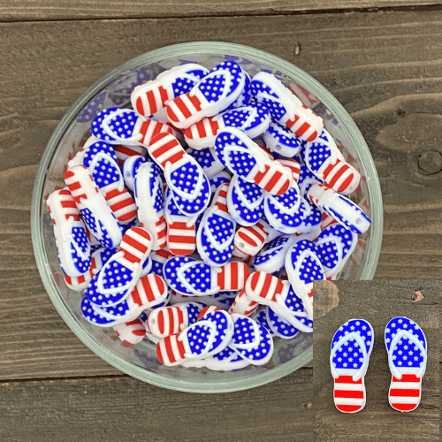 american flag flip flop