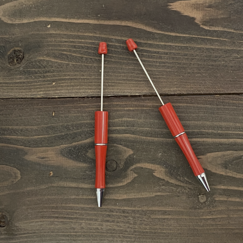 beadable plastic pens