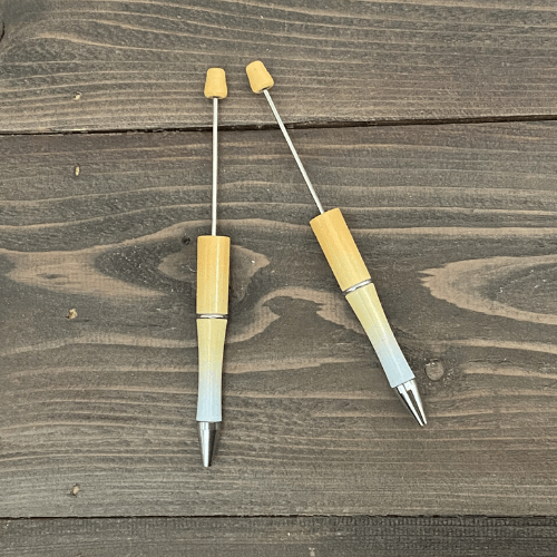 beadable plastic pens