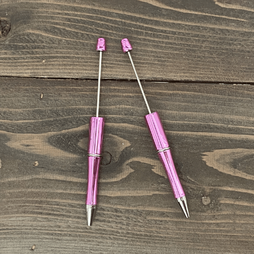 beadable plastic pens