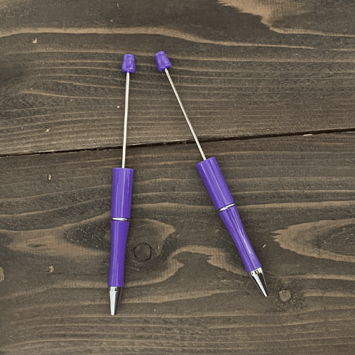 beadable plastic pens