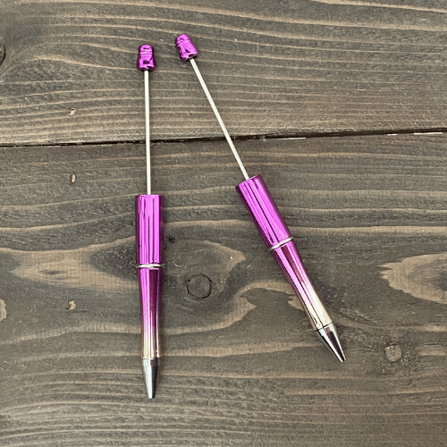 beadable plastic pens