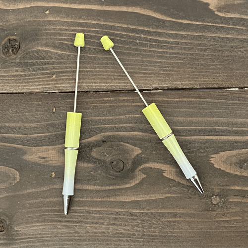 beadable plastic pens