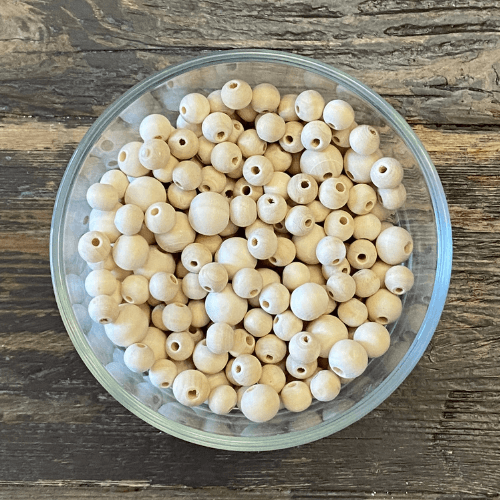 maple wood round beads