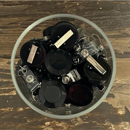 badge reels beadable
