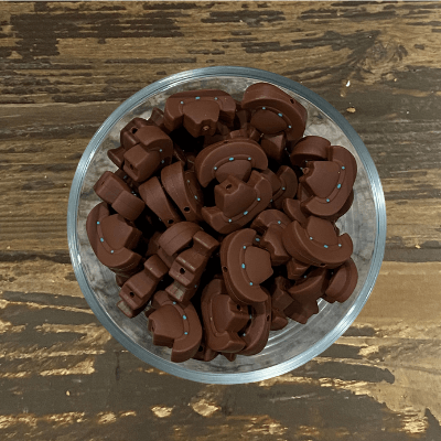 cowboy hat w/ turquoise