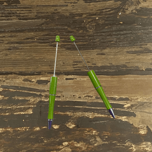 beadable plastic pens