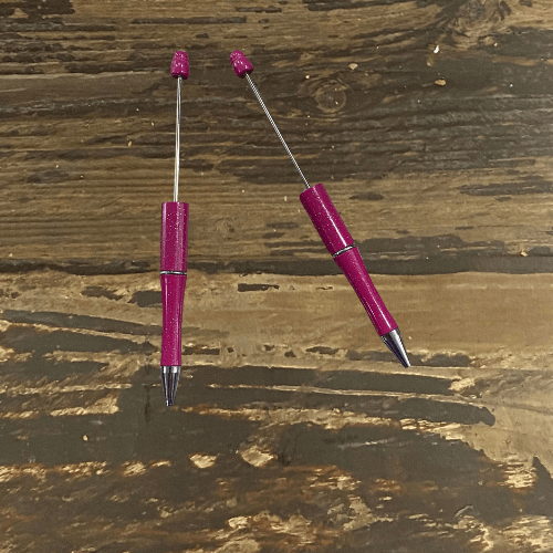 beadable plastic pens