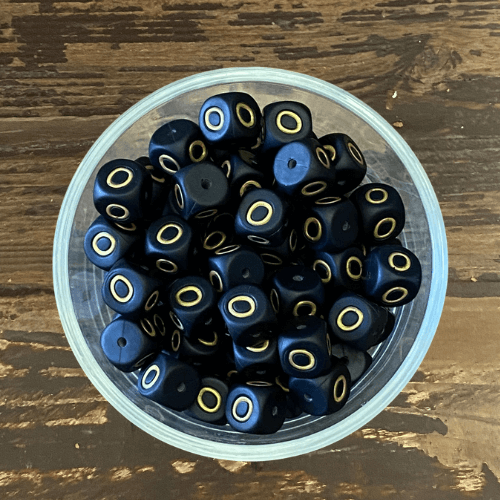 letter beads 12mm X 12mm