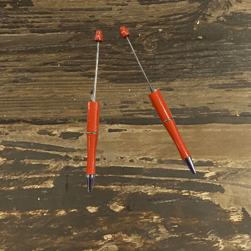 beadable plastic pens