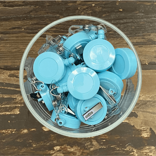 badge reels beadable