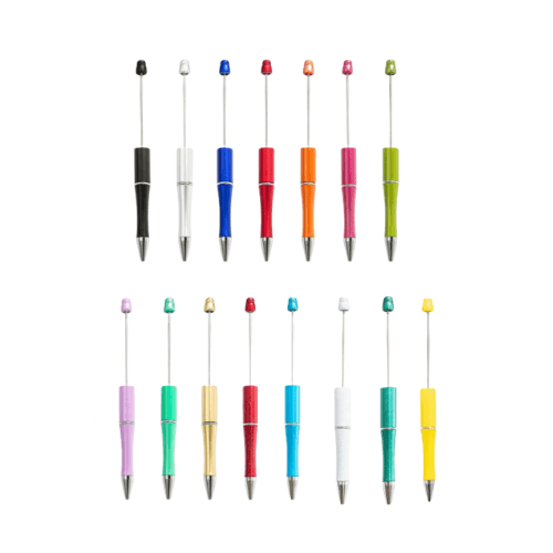 beadable plastic pens