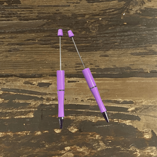 beadable plastic pens