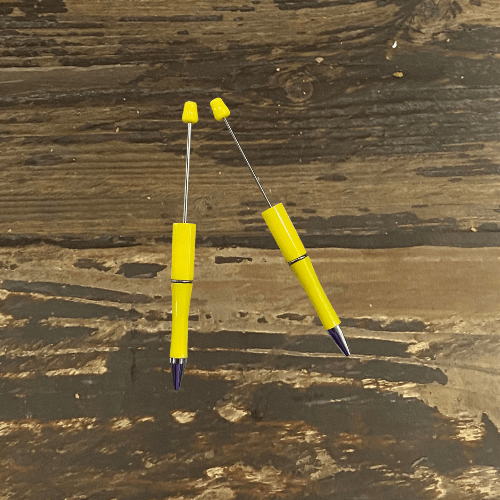 beadable plastic pens
