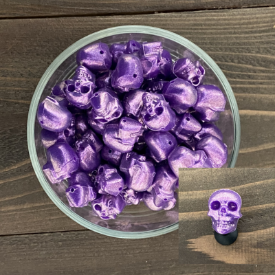 skull (purple opal)