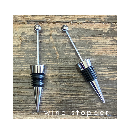 beadable wine stopper